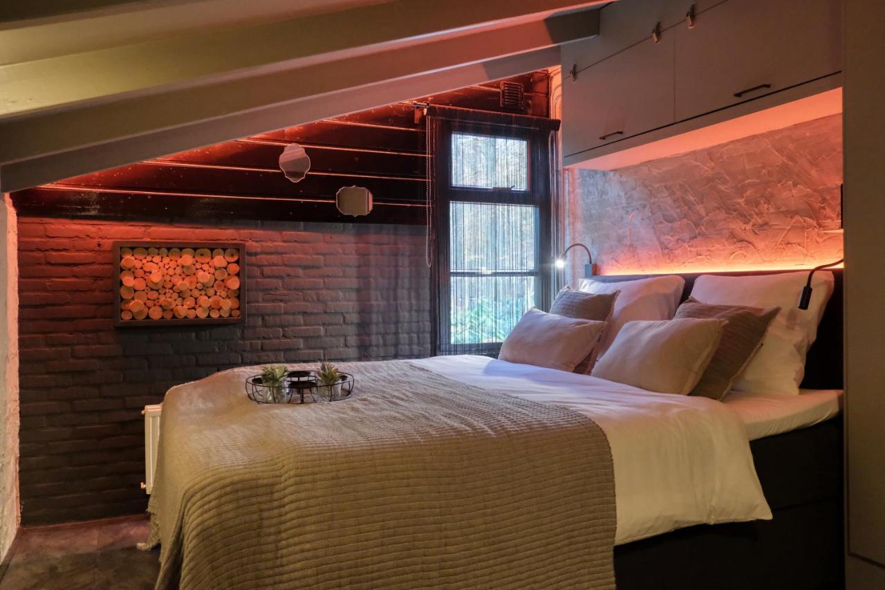 Lodge In Een Bosrijke Omgeving Met Hottub & Sauna Opt Rheezerveen Dış mekan fotoğraf