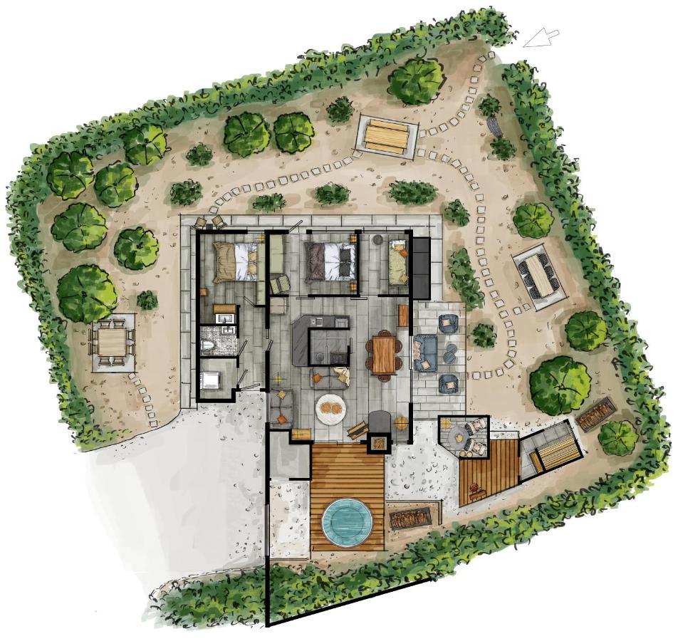Lodge In Een Bosrijke Omgeving Met Hottub & Sauna Opt Rheezerveen Dış mekan fotoğraf